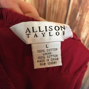 Allison Taylor Vintage Ruffle Top-Bust 36 to 38